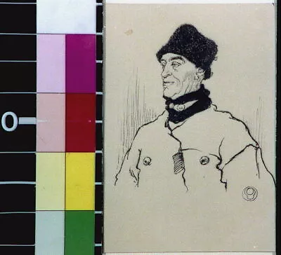 £9.93 • Buy Big Black Fur Hats,almost Like Drum-majors,Edward Penfield,1906?,Fur Garment