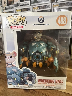 $70 • Buy Overwatch - Wrecking Ball 6  Pop! Vinyl Figure NEW Funko