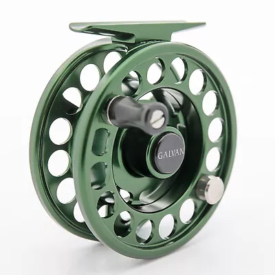 Galvan Rush Light R4 Fly Reel - Green - Free Fly Line - Free Fast Shipping • $315