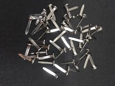 ' Silver ' Split Pins Paper Fasteners Butterfly Clips 20mm Ideal  Arts & Crafts • £20