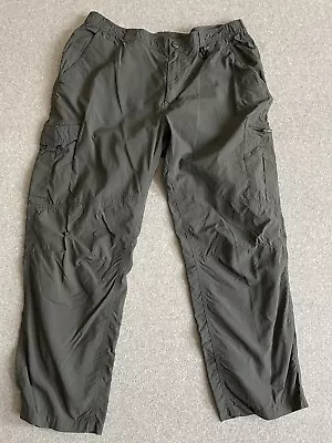 Columbia PFG Pants Men 38x30 Cargo Nylon Gray Fishing Hiking Outdoor Omni- Shade • $24.99