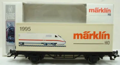 Marklin 84480 HO Scale ICE 1995 60 Year Anniversary Container Car LN/Box • $16.80