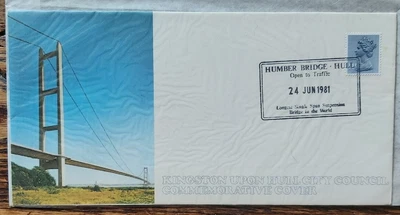 £3.99 • Buy 1981 The Opening Of The Humber Bridge Commemorative Cover. Unaddressed See Pics 