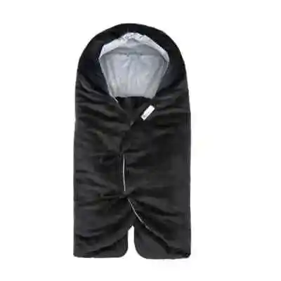 7AM Enfant Nido In Black Velvet Size: S/M 0-6 Months NEW IN BOX • $50