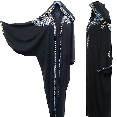 Latest Design Black Abaya Farasha Jalabiya • £43