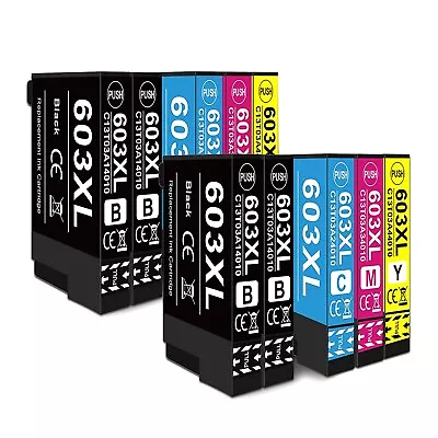 603XL Ink Cartridges Non-OEM For Epson XP2100 XP2105 XP3100 XP4100 WF2830 WF2810 • £9.58