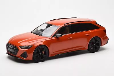 155018012 Audi RS6 C8 Orange Metallic No Outer Box Minichamps 1/18 • $109.07