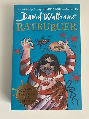 David Walliams “ratburger” Paperback • £2