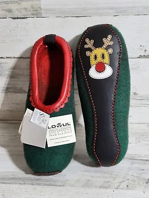 Lowul Premium Men Wool Slippers Limited Edition Christmas Slipper Size Is Below • $19.99