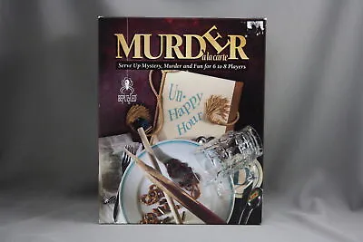 Murder A La Carte - Un-Happy Hour - Vintage Murder Mystery Game - New Unplayed • $25.35