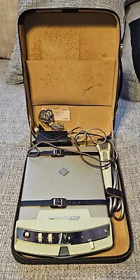 Vintage 1960s Telefunken 600 Dictation Machine With Accessories And Case • $70