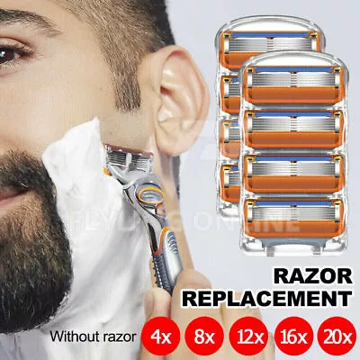 Up To 20x Replacement Blades For Gillette Fusion Razor Shaver Shaving Trimmer • $11.11