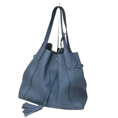 Mulberry Navy Millie Leather Tote Bag • $592