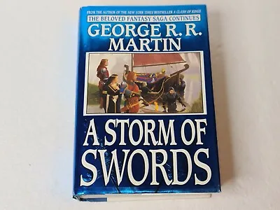 A Storm Of Swords By George R. R. Martin (2000 HC) Third Print Game Of Thrones • $24.99
