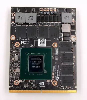 NVIDIA Quadro P4000 MXM GPU Card N17E-Q3 For M7710 M7720 Zbook17 G3 G4 DELL • $388.88