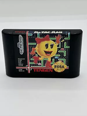 Ms. Pac-Man (Sega Genesis 1991) Vintage Retro Video Game Classic - Tested • $6.87