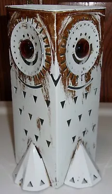 Pfaltzgraff  Pistoulet  Metal Owl Lantern New Displayed Only • $7