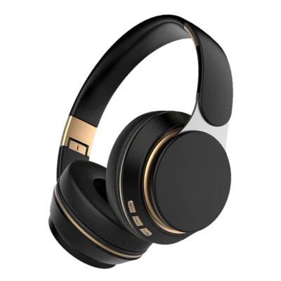 $23.89 • Buy Wireless Over Ear Bluetooth 5.0 Stereo Headphones Deep Bass Headset Black