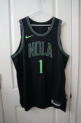 Nike NBA Zion Williamson New Orleans Pelican City Edition Authentic Jersey 52 XL • $240