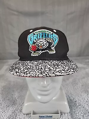 Vancouver Grizzlies Hat Cap Snap Back  Black NBA Basketball Expansion New Era  • $19.99