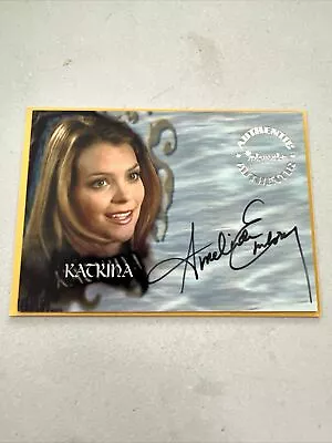 Amelinda Embry As Katrina BUFFY The Vampire Slayer Season 6 Autograph Card #A38 • $20.50