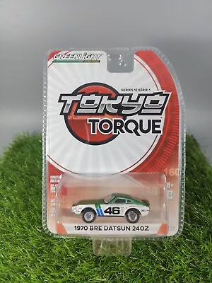 1970 Bre Datsun 240 Z Greenlight Chase Piece  Green Machine Tokyo Torque • $30