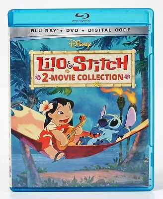 Lilo & Stitch 2-Movie Collection Blu-Ray + DVD • $6.99