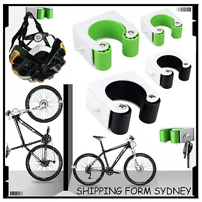 $7.03 • Buy 1-5pcs Bicycle Rack Storage Buckle Wall-Hanger Mount Hook Parking Rack Road Bike