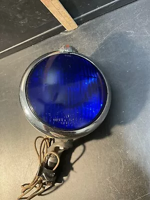 Vintage Blue Car Spotlight • $155