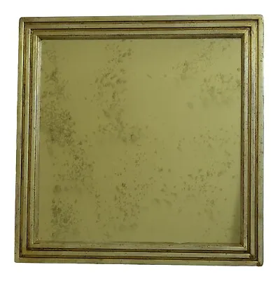 L52612E: BAKER Milling Road Italian Framed Mirror W. Silver Leaf ~ NEW • $565