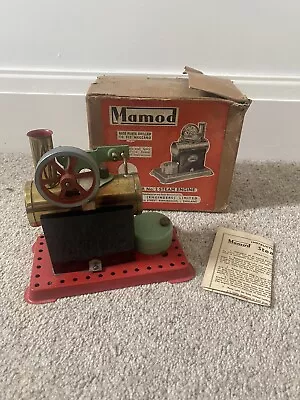 Mamod Minor 2 Static Steam Engine With Original Box And Instructions • £27