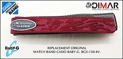 Replacement Original Watch Band Casio Baby-G BGX-130-4V • $43.12