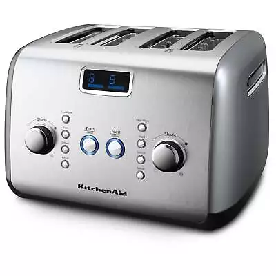 New KitchenAid 4 Slice Artisan Automatic Toaster KMT423 • $179