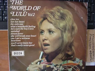 The World Of Lulu Vol 2 LP 12  33rpm Stereo SPA 94 MADE IN UK • $7.99