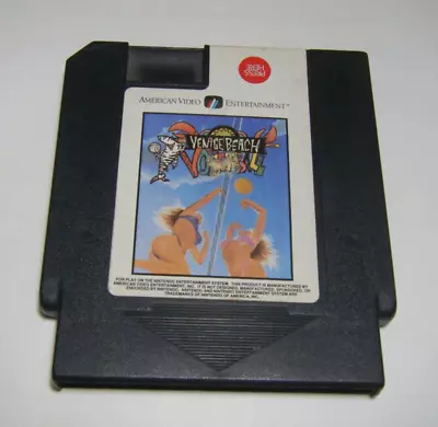 Venice Beach Volleyball (Nintendo Entertainment System 1991) NES Cart Only  • $11.99