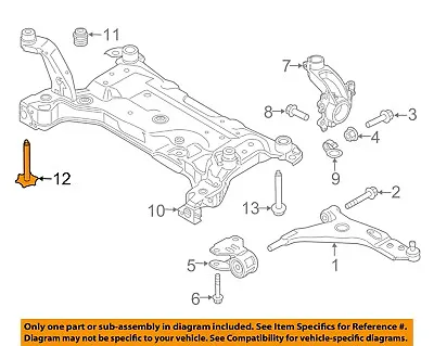 FORD OEM 13-19 Escape Front Suspension-Engine Cradle Front Bolt Left 8V4Z5D035A • $2.40