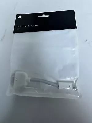 Genuine Apple Mini-DVI To VGA Adapter For Apple Mac Monitor Projector M9320G/A • $9.99