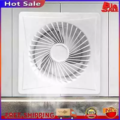 Solar 12V Extractor Ventilation Fan Exhaust Fan For Bathroom Kitchen Toilet • $48.83