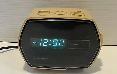 Vintage Panasonic Alarm Clock Radio Vintage Model RC-55 Made In Japan • $2