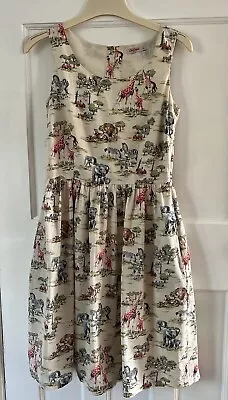 Cath Kidston London Dress~ Animal Safari Zoo Print ~Cotton ~Size 6 • £10