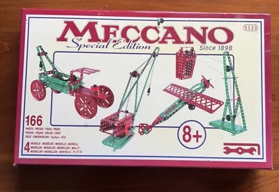 Meccano Special Edition Set. 4 Models. Aged 8+ • £15