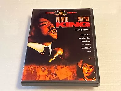 King - 1978 Miniseries Paul Winfield Cicely Tyson [2 DVD SET] MLK MARTIN LUTHER • $14.99