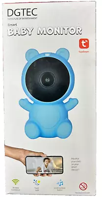 DGTEC Smart Baby Monitor - Wireless - Two-Way Audio - Room Temperature - Blue • $79
