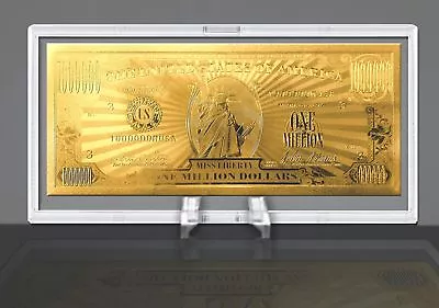 Gold Million Dollar Bill Commemorative • $24.95