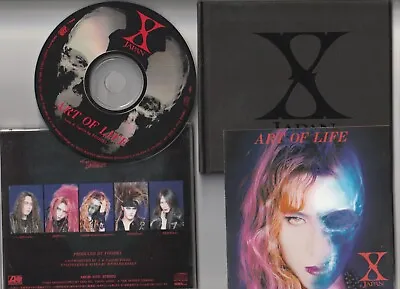 X JAPAN “Art Of Life” RARE Glam/Hair Metal Japan Import CD With Book! • $34.99
