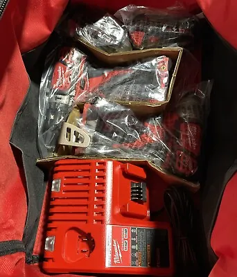 Milwaukee 2697-22CT M18 2-Tool Combo Kit W/ Drill & Impact Driver Open Box • $204.95