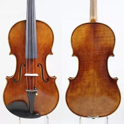 Oil Varnish!A Strad Violin 4/4 Copy! #7975 Strong Loud Tone • $0.99