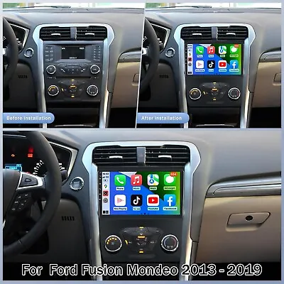 For Ford 2013-2016 Fusion Mondeo Android 12 Car Radio Apple Carplay GPS Navi FM • $146.31