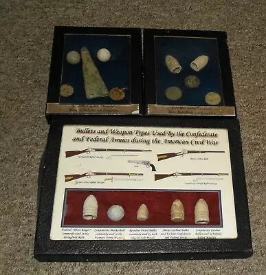 Assorted Civil War Relics Bullets & More From Battlefields & Campsites LOOK !!!! • $18.50