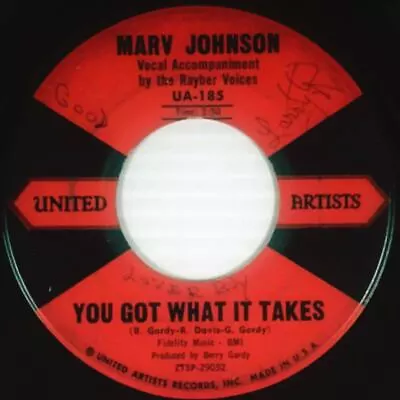 Marv Johnson -You Got What It Takes / Don't Leave Me [7  45 Rpm Single] • $2.39